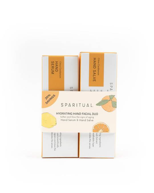 Sparitual Hydrating Hand Serum and Salve Facial - Duo Pack